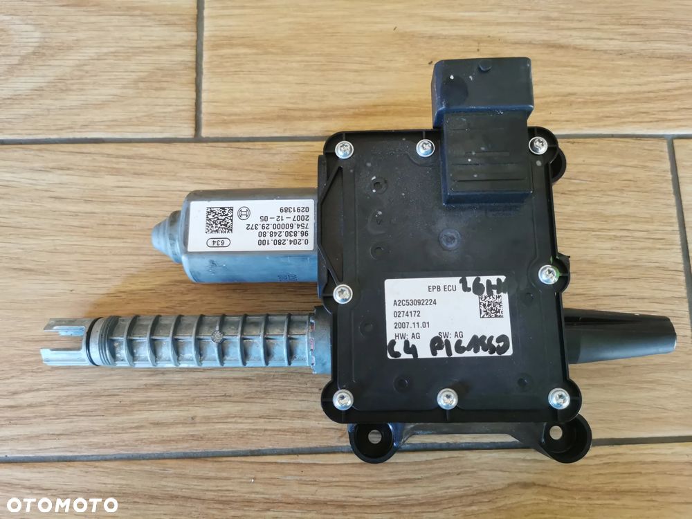 Hamulec Ręczny Elektryczne Citroen C4 Picasso I A2C53092224 9683024880