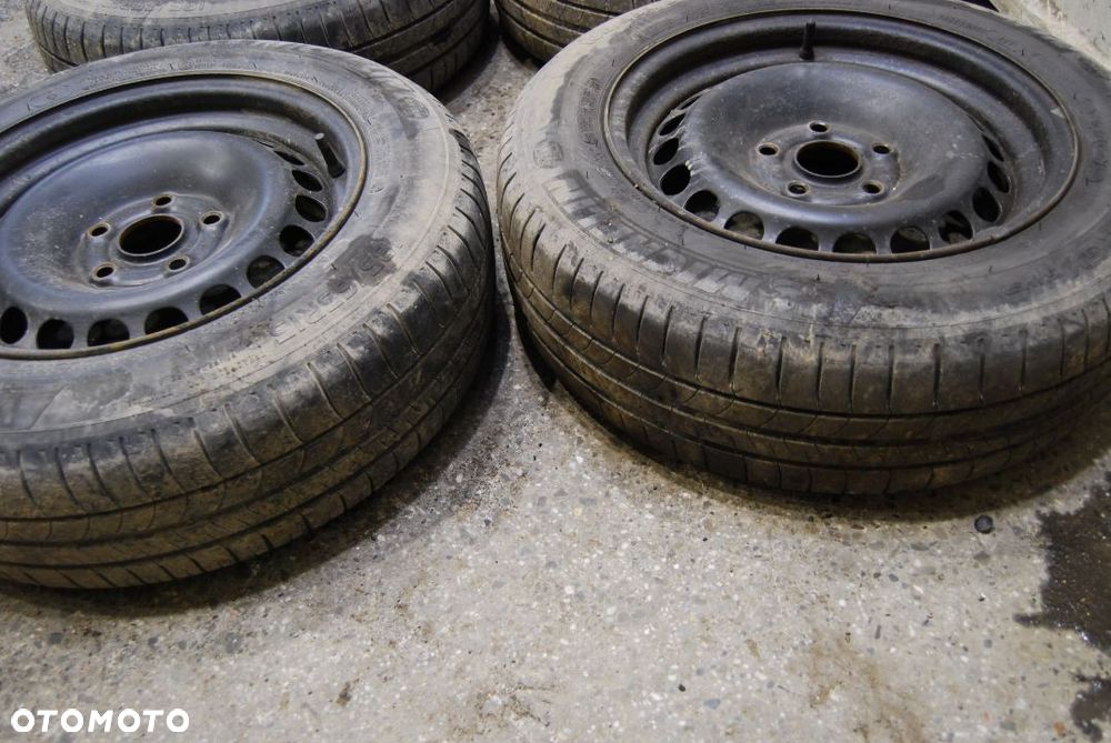 FELGI STALOWE + OPONY LETNIE 185/65R15 5X112 ET33 8E0601027E SKODA OCTAVIA II AUDI A4 SEAT VW - 6