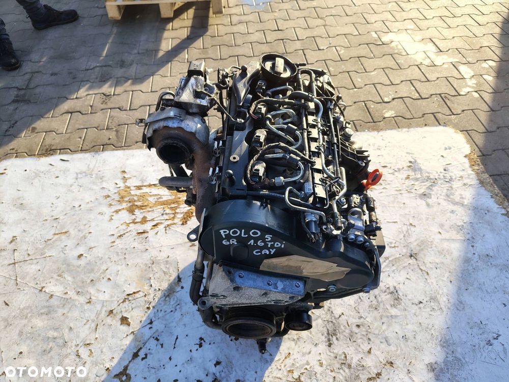 SILNIK VW AUDI SEAT SKODA CAY C Z NASTAWNIKIEM 1.6 TDI 86 TYŚ KM - 7