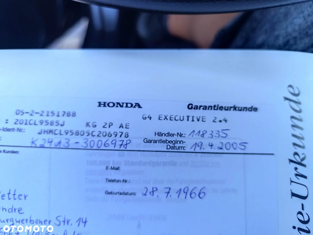 Honda Accord 2.4 i Executive - 22