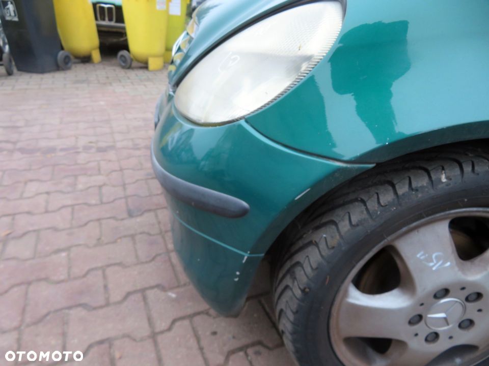 MASKA ZDERZAK BŁOTNIKI LAMPY A-KLASA W168 282 MERCEDES 1997-2001 ZIELONY JUNGLE PRZÓD KOMPLETNY - 7