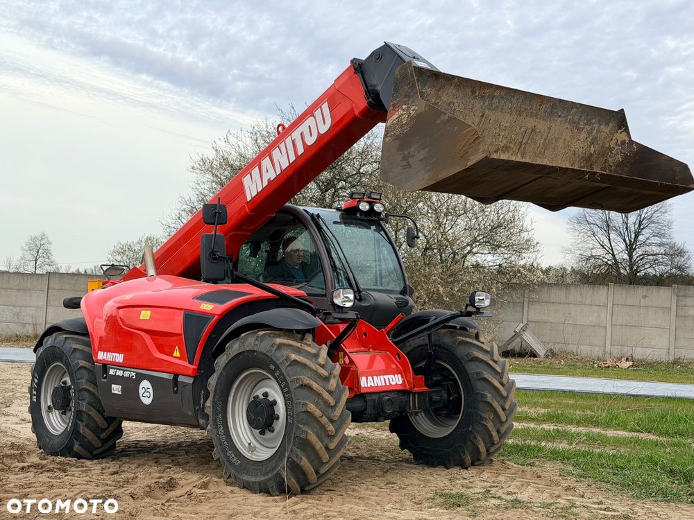 Manitou Manitou Ładowarka teleskopowa Manitou Mlt 840 137 PS łyżka widły Merlo 42.7 TF 737 130 Jcb 541-70 Bobcat TL 38.70 rolnicza budowlana KLIMA 841-145 PS+ zaczep hydr 625 630 635 733 737 741 742 841 850 961 - 19