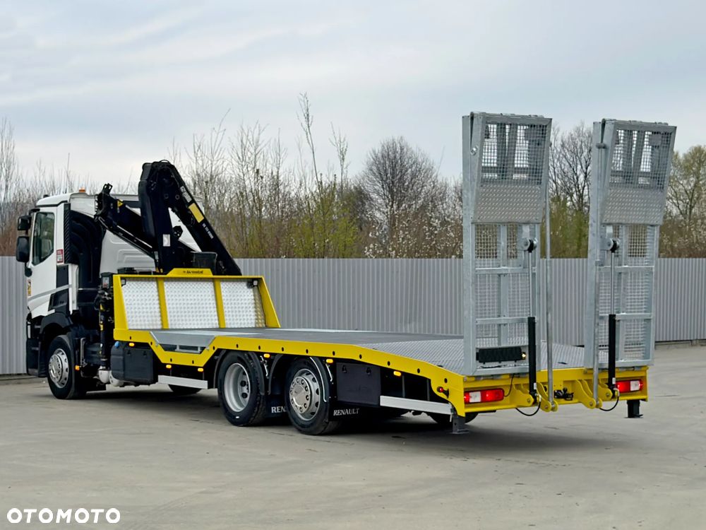 Renault T 380 * LAWETA 7,50 m * HIAB 111 B - 2 HIDUO + PILOT* STAN BDB - 8