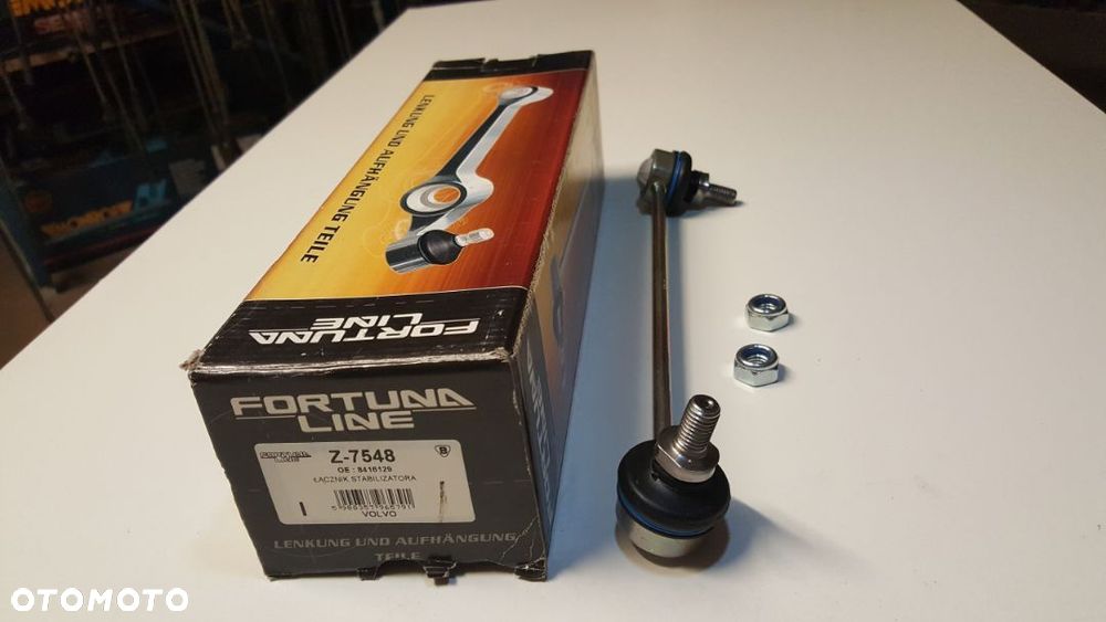 Łącznik drążka stabilizatora przód Lewy 280mm VOLVO 340-360 1.4-2.0 08.83-07.91, Z-7548,3266894,3209407 - 3
