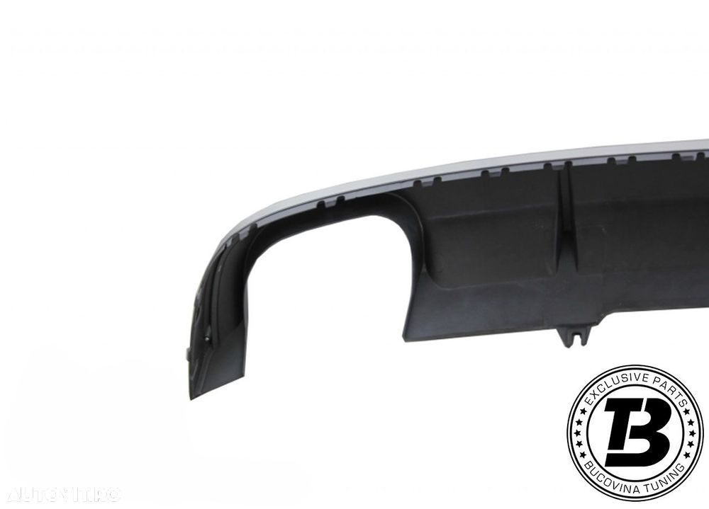 Difuzor Bara Spate compatibil cu Audi A4 B9 8W S4 Design - 5
