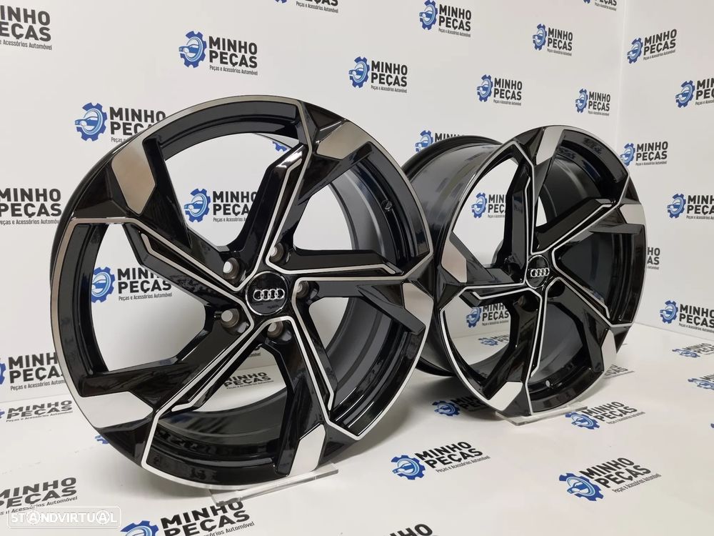 Jantes Audi SQ8 2024 em 18 Preto Polido (5x112) - 3