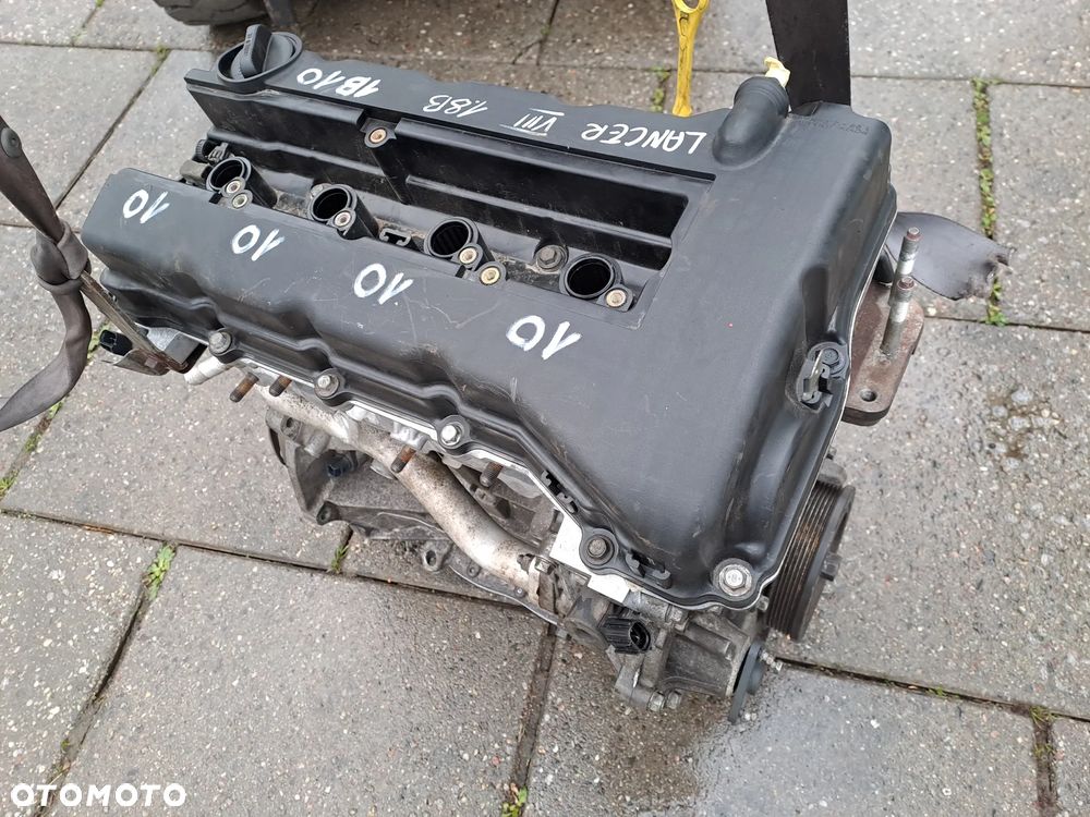 Mitsubishi Lancer VIII Outlander III 1.8 140KM MIVEC kod 4B10 silnik kompletny niski przebieg - 1