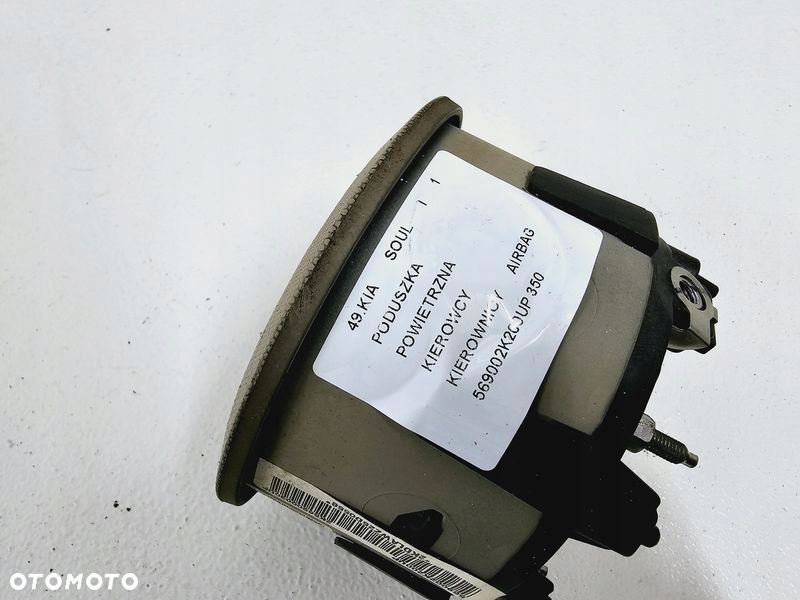 kia soul i 1 poduszka powietrzna kierowcy kierownicy airbag 569002k200up - 3