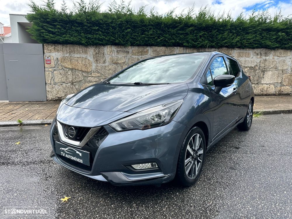 Nissan Micra 1.0 IG-T N-Design Black P.Navi - 1
