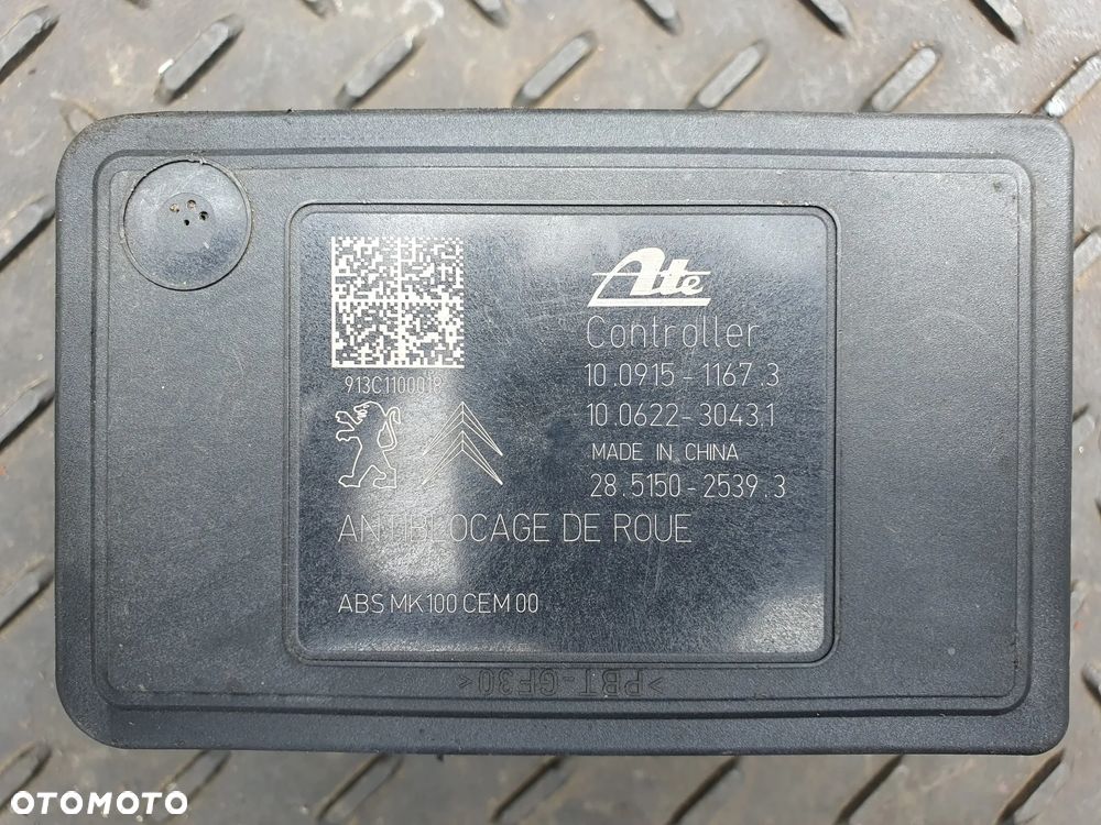 PEUGEOT CITROEN POMPA STEROWNIK ABS 9802460680 C3 II C3 PICASSO DS3 PEUGEOT 208 - 3
