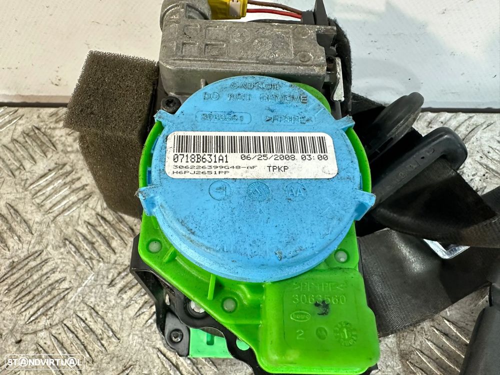 .Cinto De Segurança Frente Frontal Original VAG Audi A4 B8 2007 - 2015 - 5