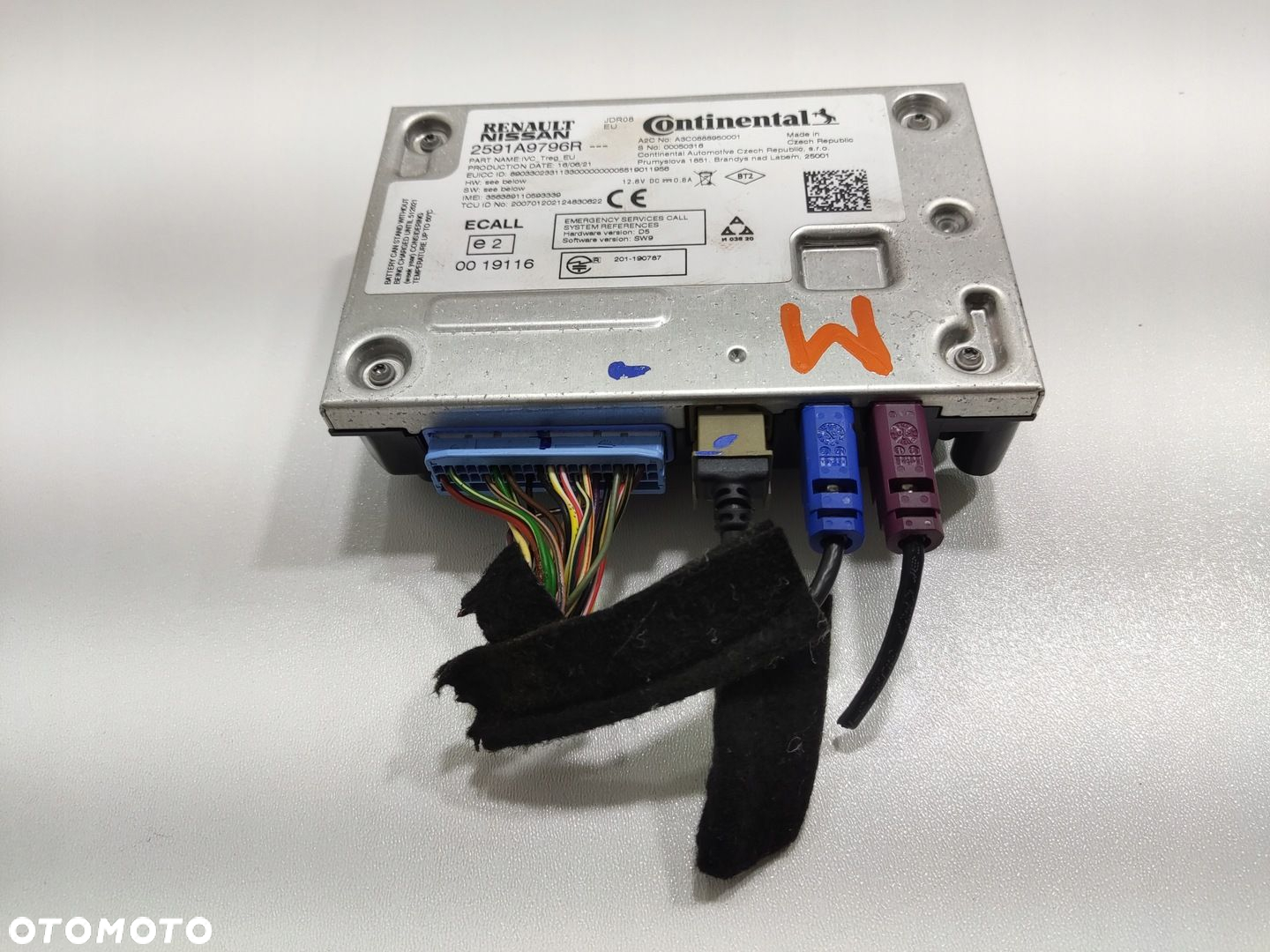 MODUŁ STEROWNIK RADIA RENAULT KANGOO IV 2022-2025 2591A9796R - 5