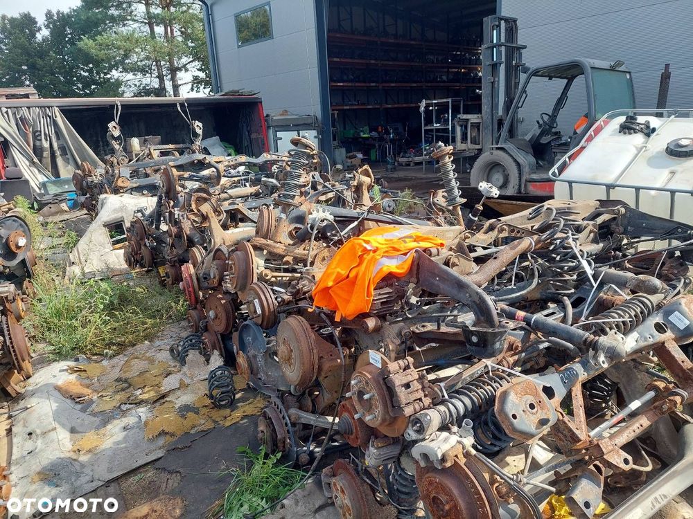 KOMPLETNE ZAWIESZENIE BELKA SANKI TYŁ SEAT ALTEA XL - 6