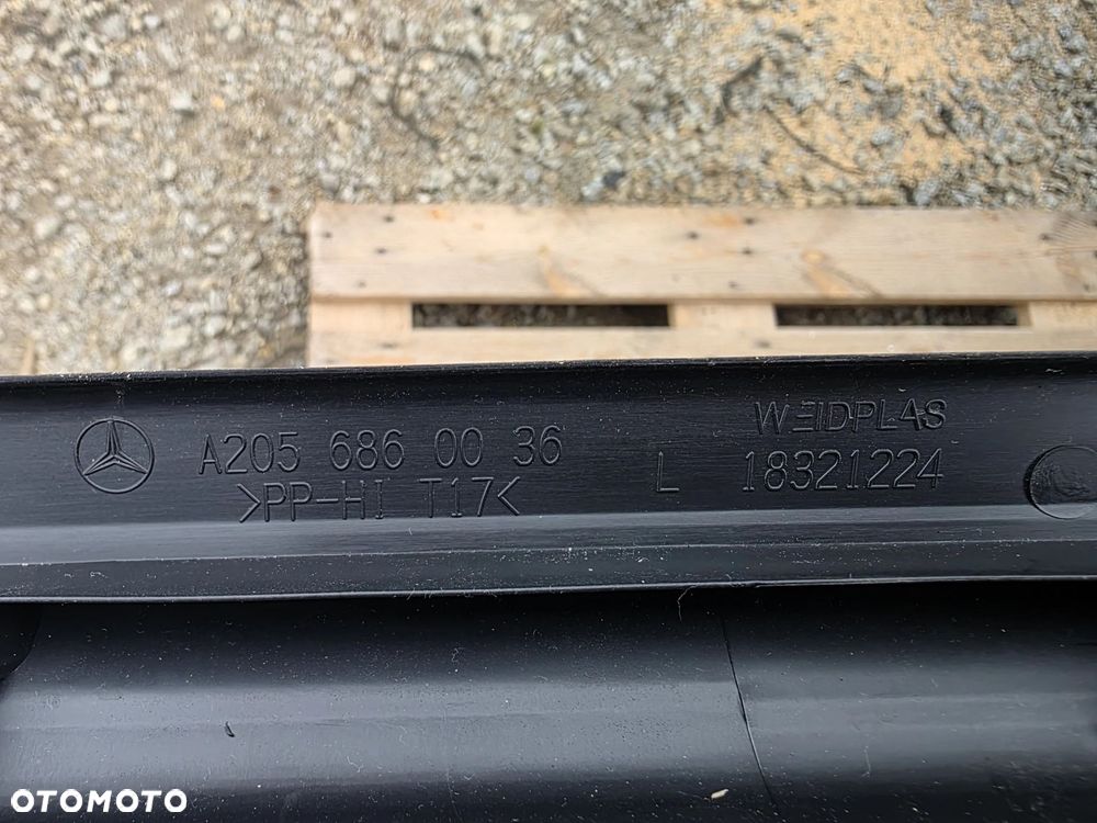 NAKŁADKA PROGOWA DRZWI MERCEDES EQC N293 A2056860036 - 4