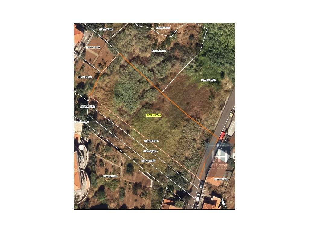 Terreno rústico com possibilidade de construir - 1450 m2 no Funchal - Grande imagem: 2/16