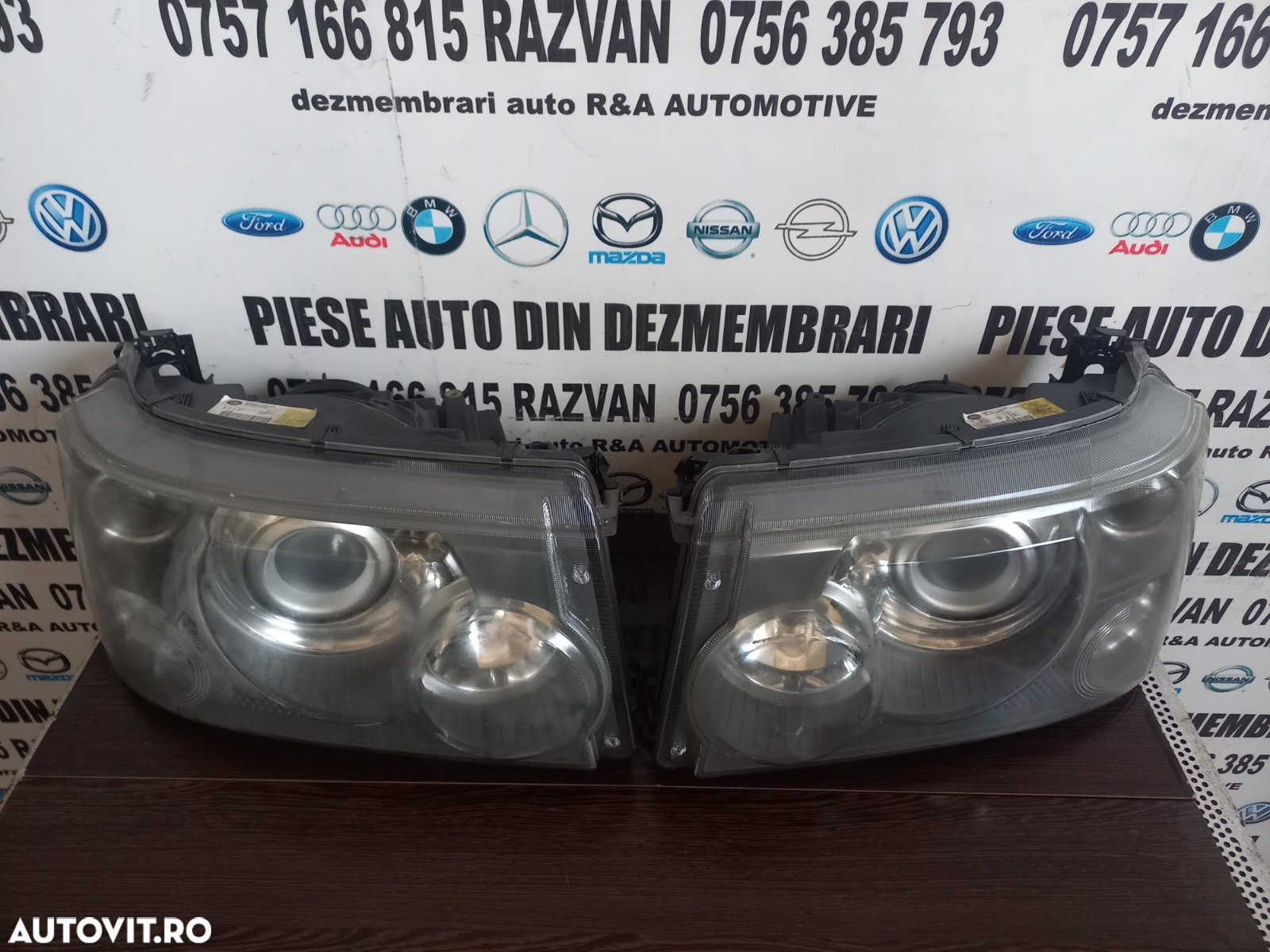 Faruri Far Stanga Dreapta Xenon Cornering Range Rover Sport L320 An 2005-2006-2007-2008-2009 Comple - 4