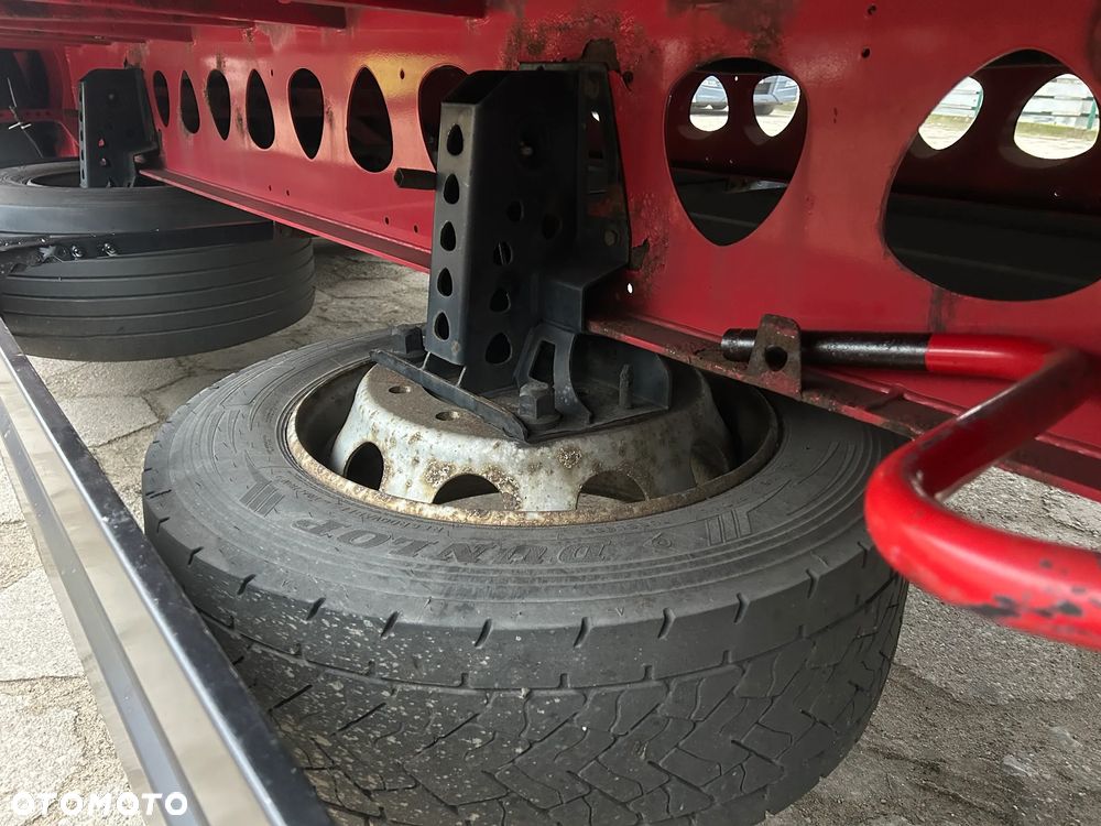 Berger FIRANKA MEGA 5170 KG BARDZO LEKKA / SAF OSIE / OŚ PODNOSZONA / 2019 ROK / BERGER ECOTRAIL LIGHT MEGA / OPONY R 19.5 / 2 KOŁA ZAPASOWE / DACH PODNOSZONY i REGULOWANY !! - 26