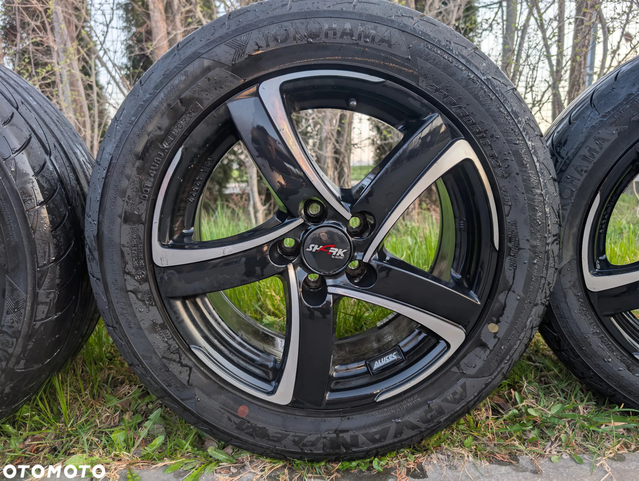 FELGI ALUTEC SHARK 7Jx16H2 + OPONY YOKOHAMA V701 225/50R16 92W - 4