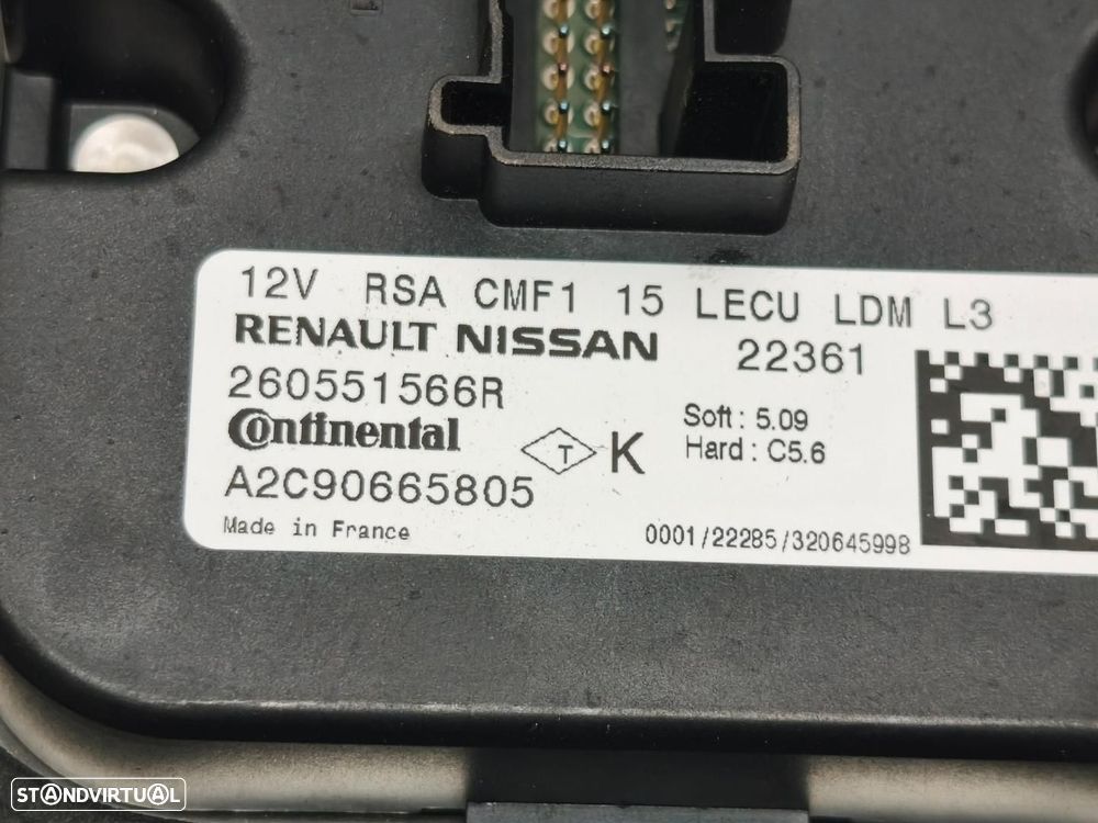 CENTRALINA FARÓIS XENON RENAULT MEGANE IV SPORT TOURER - 2