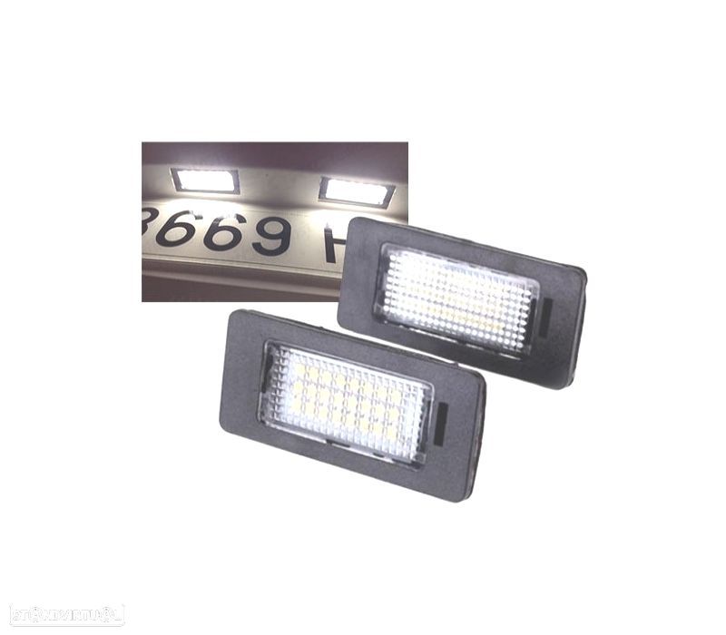 LUZ DE MATRICULA LED MERCEDES W204 W212 W221 - 1