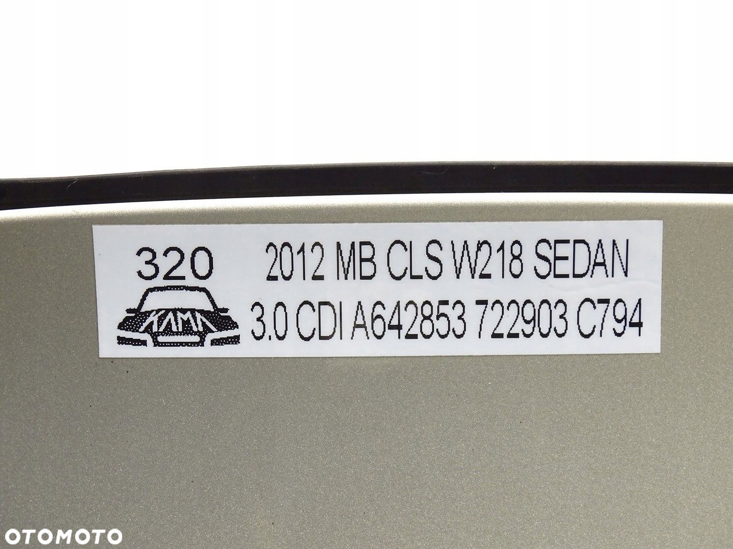 PODSTAWA  KLAPKA OSŁONA WLEWU PALIWA MERCEDES CLS C794 W218 A2186300067 - 8