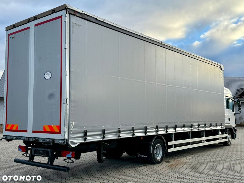 MAN TGL 12.250 / FIRANKA / 23 EUROPALETY / 390 TYŚ KM / SYPIALKA / ZSUWANY DACH / EURO 6 / 2020 ROK - 5