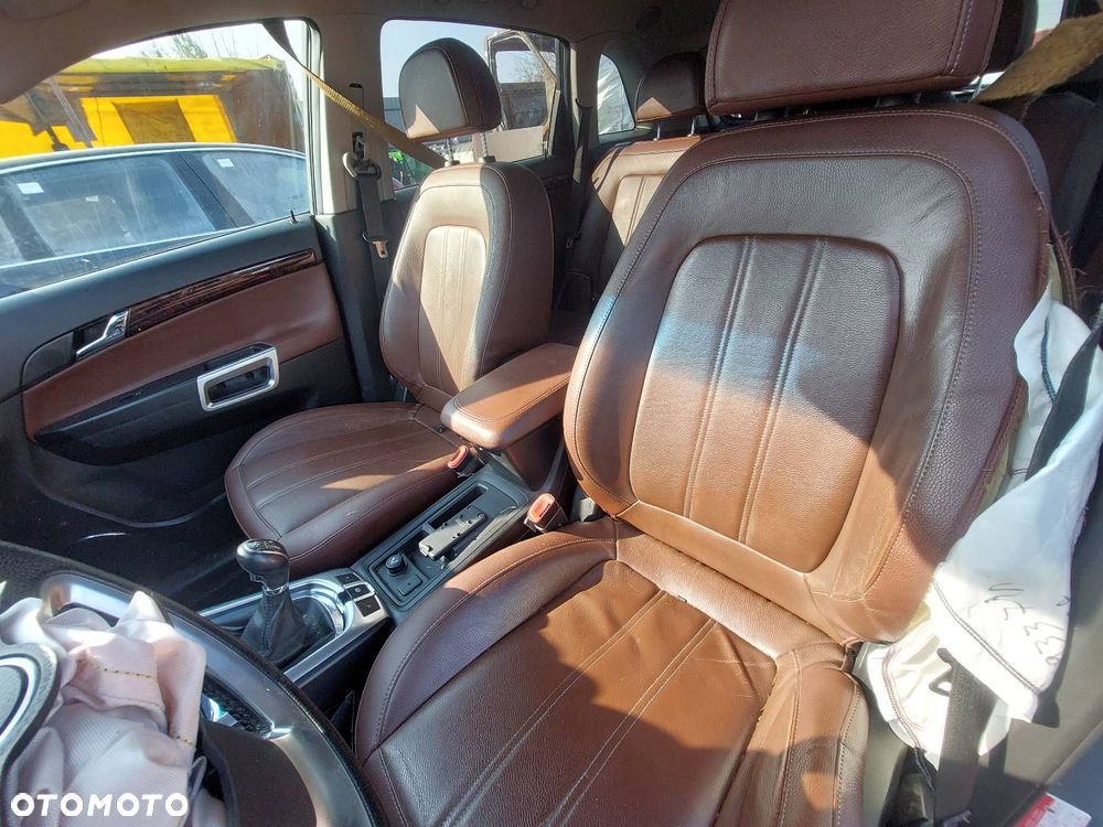 KOMPLET FOTELI PRZÓD + KANAPA TYŁ + BOCZKI + PODŁOKIETNIK OPEL ANTARA I FL - 1