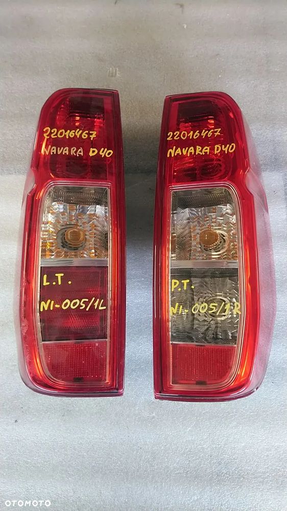 LAMPY TYŁ, TYLNE NISSAN - 14