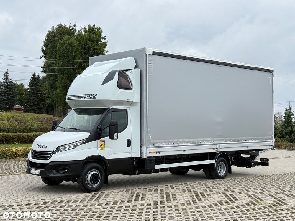 Iveco DAILY 72-180 3.0 HPI 180KM 16 E.Palet 2x Firana+ Dach Zsuwany+Drzwi z Tyłu *Winda ! HI MATIC! SYPIALNIA! FULL LED ! Salon Polska! - 1