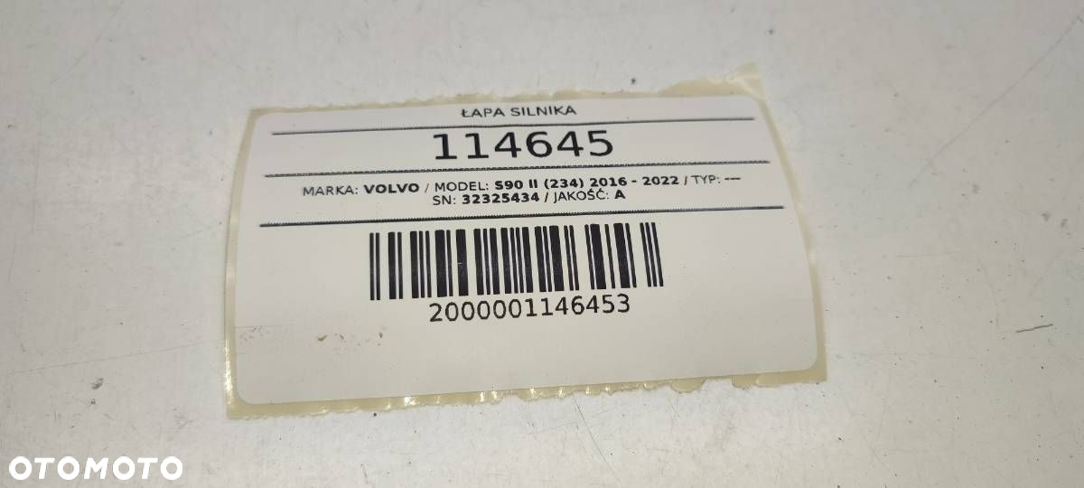 ŁAPA MOCOWANIE PODPORA PÓŁOSI VOLVO S90 B5 2.0 II 32325434 - 7
