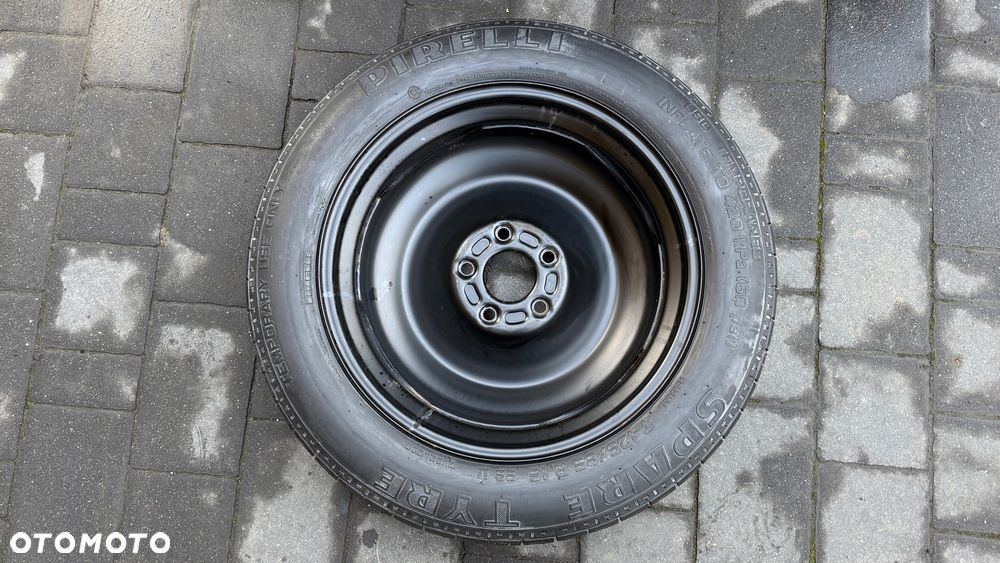 Koło dojazdowe r16 5x108 125/85 et25 Jaguar Ford volvo v50 dojazdówka felga - 6