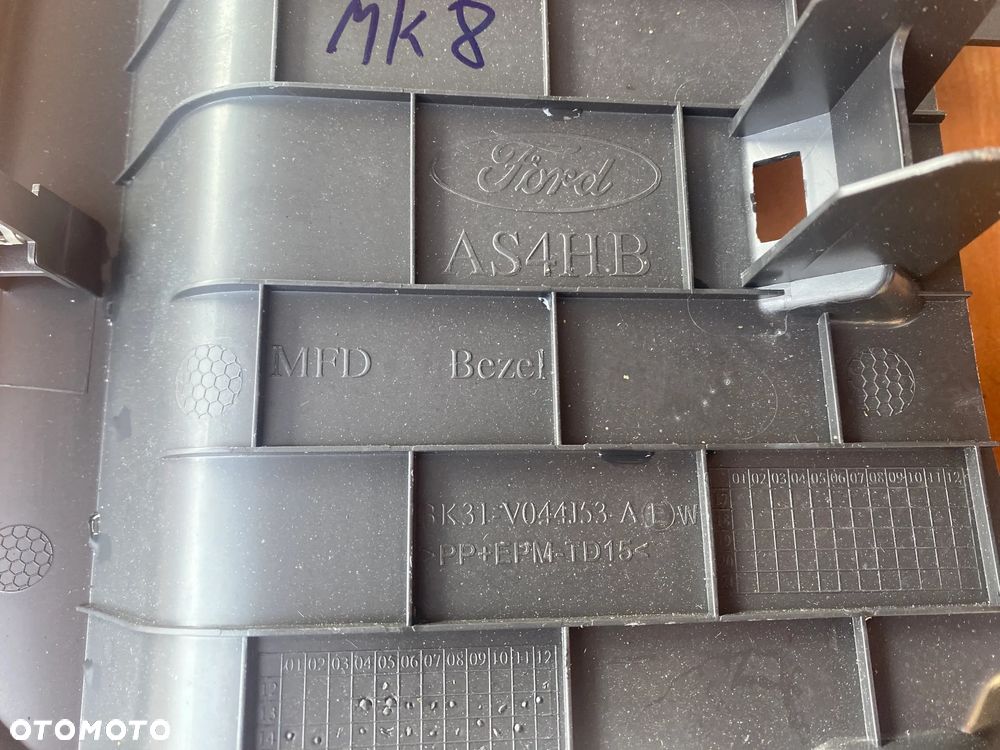 DESKA GORNA ROZDZIELCZA SCHOWKA FORD TRANSIT MK8 BK31V044J53A - 6