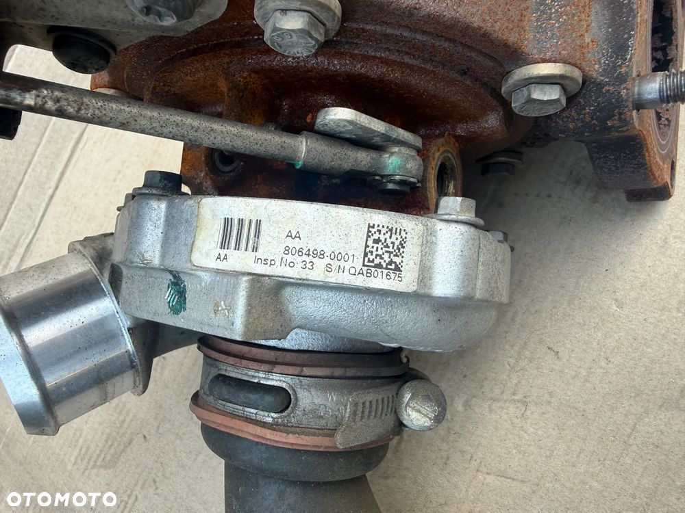 Turbosprężarka 2.0 TDCI 9677063780 UFMA D4204T  IGŁA OE - 2