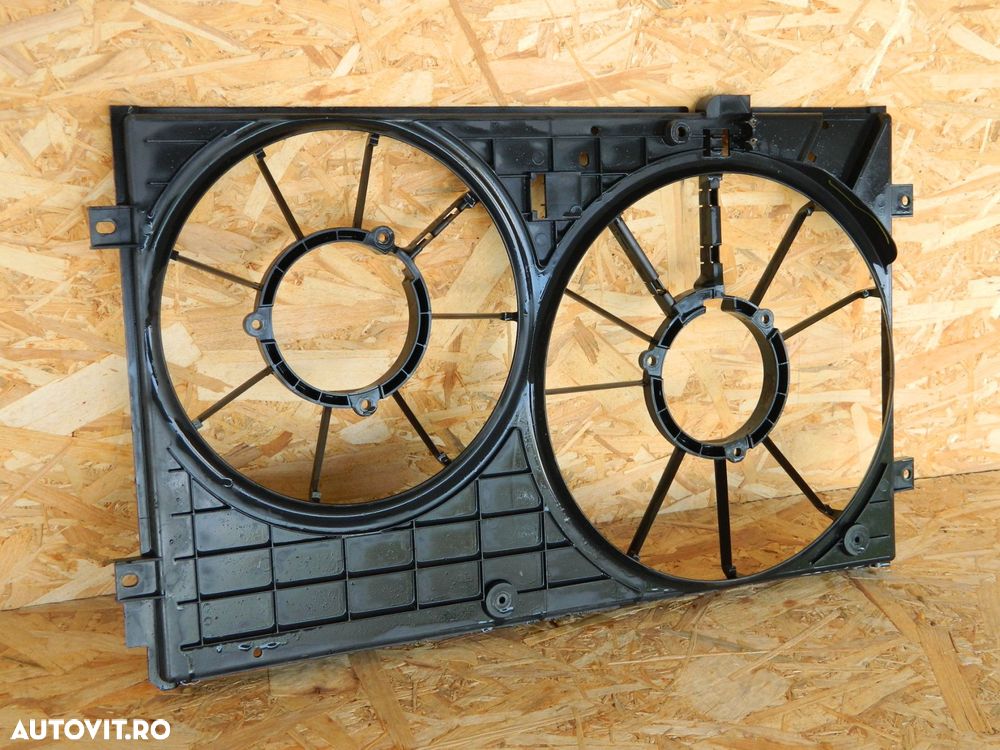 Carcasa electroventilator VW/Skoda/Audi/Seat, 2003, 2004, 2005, 2006, 2007, 2008, 2009, 2010, 2011, 2012, 2013, 2014, 2015, 2016, 2017, 1K0121207BB. - 4