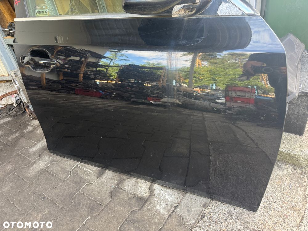 Drzwi przednie prawe prawy przód  Bmw e60 e61 Schwarz II 668 - 2