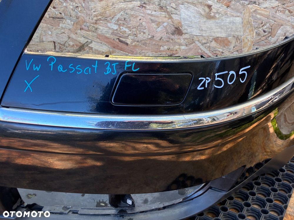VW PASSAT B5 LIFT ZDERZAK PRZÓD  PRZEDNI  SPRYSK  KOMPLET - 2