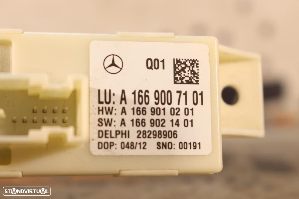 Módulo Eletrónico Mercedes-Benz C-Class (W204)  A1669007101 / A1669010 - 7