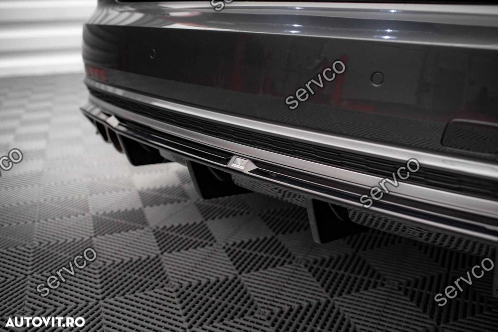 Prelungire difuzor bara spate Audi S8 A8 D5 Sline 2020- v11 Maxton - 3