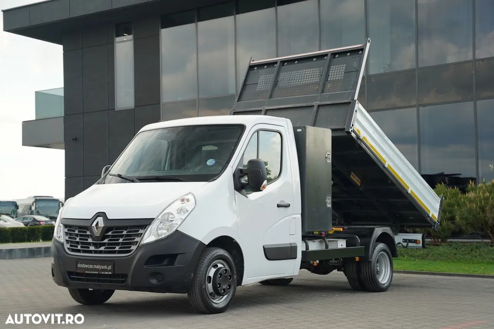 Renault MASTER / BASCULATOR / DUBLU / MANUAL / 3 LOCURI / - 2