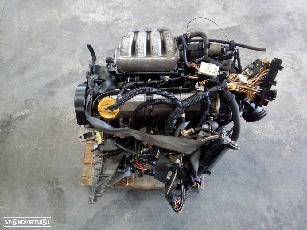 MOTOR COMPLETO RENAULT MEGANE SCENIC 2000 -F3R791 - 4