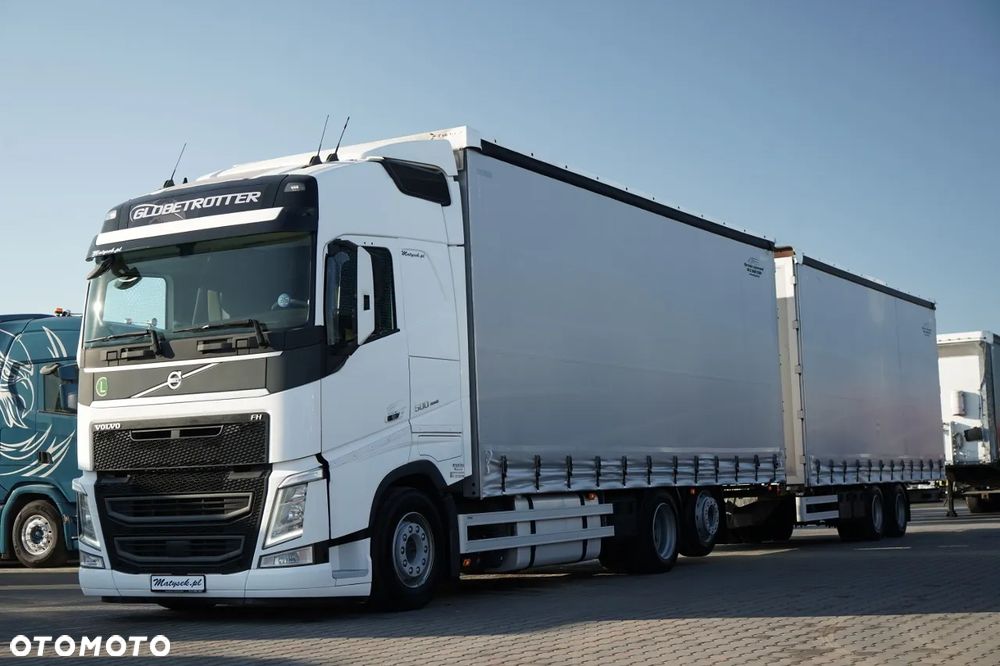 Volvo FH 500 / TANDEM PRZEJAZDOWY 120 M3 / 6X2 / MEGA / OŚ PODNOSZONA / TV / + PRZYCZEPA GNIOTPOL - 1