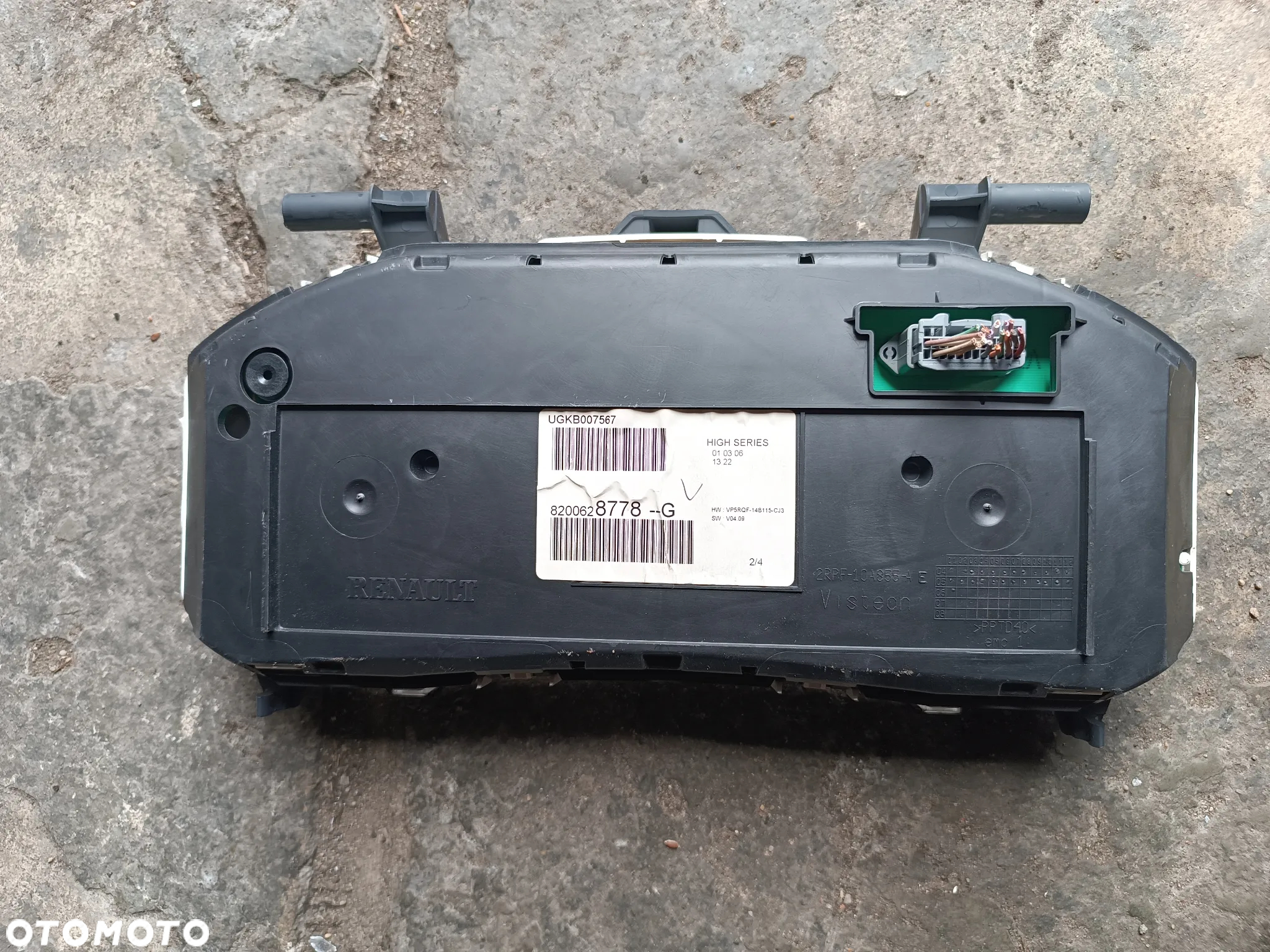 RENAULT CLIO III 3 2008R 1.6 BENZYNA AUTOMAT LICZNIK ZEGARY 8200628778G - 2