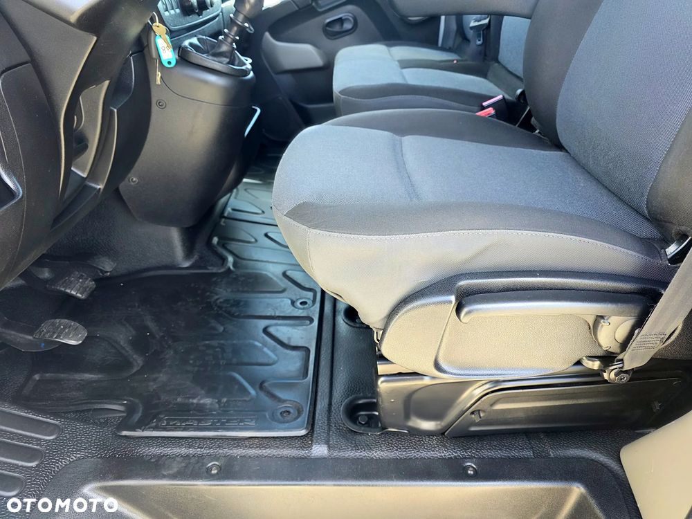 Renault MASTER 2,3 DCI 150 KONNA DOKA BRYGADÓWKA 7 OSOBOWA 3,3M SKRZYNIA KLIMA BLIŻNIAKI DO 3,5T GWARANCJA - 15