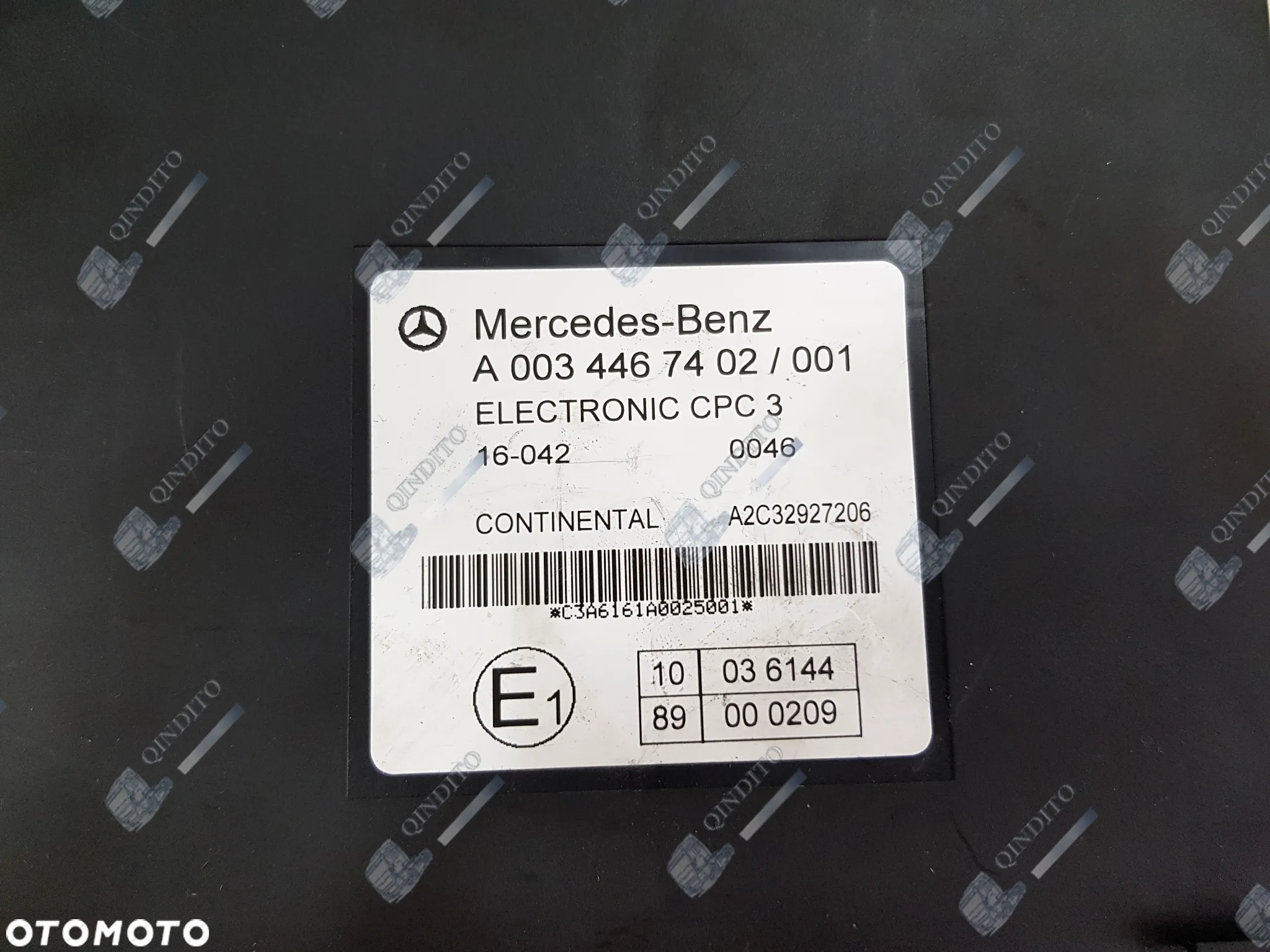 STEROWNIK MODUŁ CPC3 MERCEDES ACTROS MP4 A0034467402 - 2