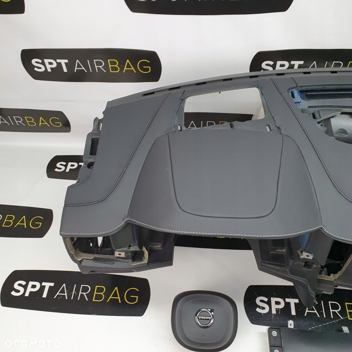 VOLVO V90 S90 DESKA ROZDZIELCZA KONSOLA KOKPIT PULPIT PODUSZKI AIRBAG AIR BAG PASY KIT SET - 2