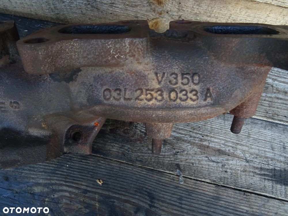 KOLEKTOR WYDECHOWY AUDI A6 A4 2.0 TDI  03L253033A - 5