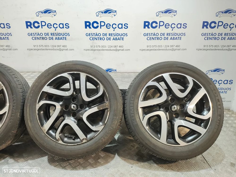 Conjunto de jantes 17 Renault Captur Mk1 6,5J ET40 4x100 Original - 5
