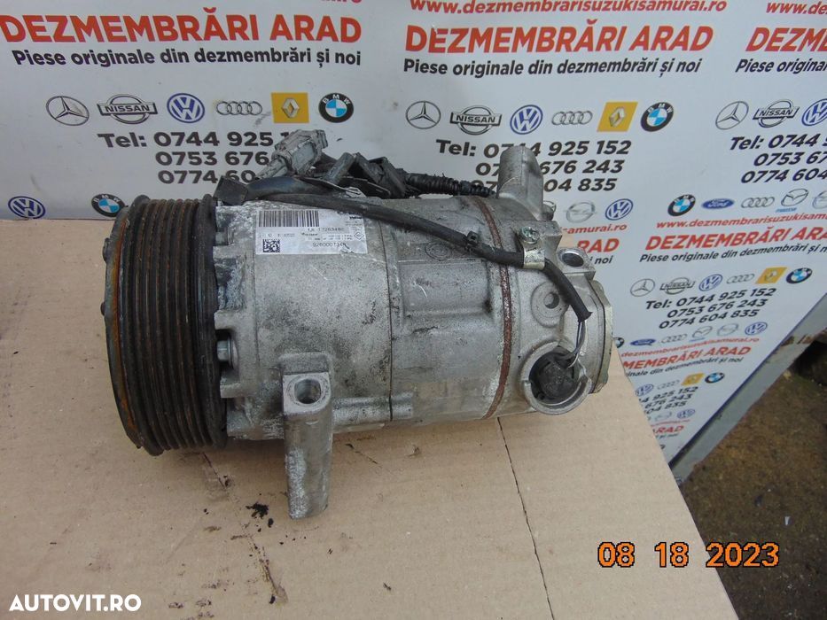 Compresor clima Renault clio 1.2 2013-2018 captur 0.9 clio 4 - 1