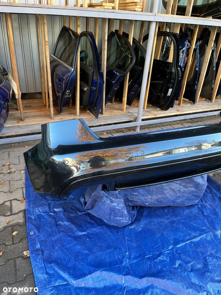 ZDERZAK S4 B8 A4 B8 TYLNY TYŁ AUDI  ZDERZAK S4 B8 SEDAN LZ9Y PDC ** - 2