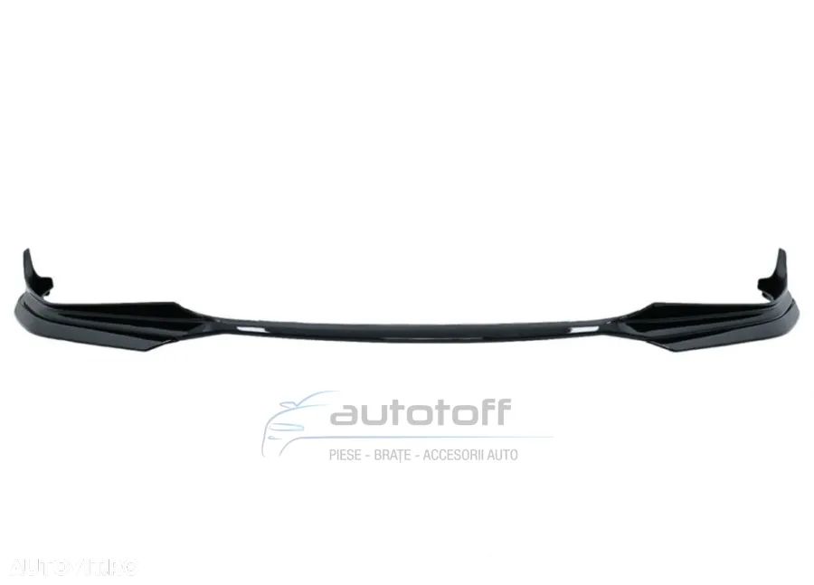 Pachet extensii exterior compatibil cu BMW Seria 3 G20 / G21 (2018+) cu difuzor si ornamente evacuare M340i Design Negru Lucios - 2
